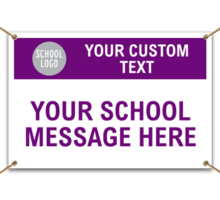 Custom School Banner