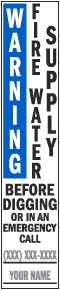 Custom Utility Marker