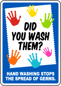 Did You Wash Them Sign