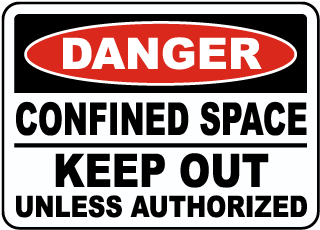 Keep Out Unless Authorized Sign