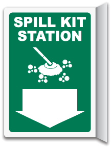 Spill Kit Station Sign