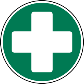 First Aid Station Label