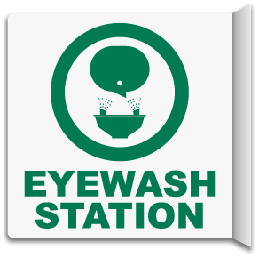 2-Way Eye Wash Station Sign