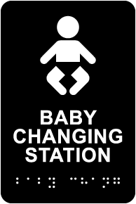 Baby Changing Station Sign