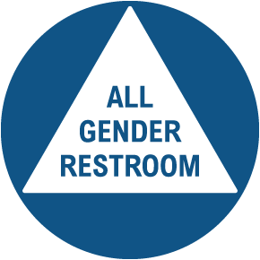 All Gender Restroom California Title 24 Restroom Sign