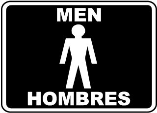Bilingual Men Sign