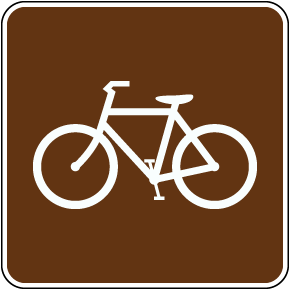 Bicycle Trail Sign