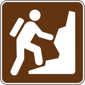 Climbing Sign