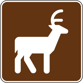 Deer Viewing Sign