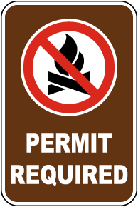Permit Required Sign