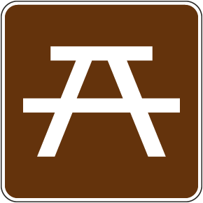 Picnic Area Symbol Sign