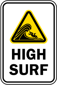 High Surf Sign