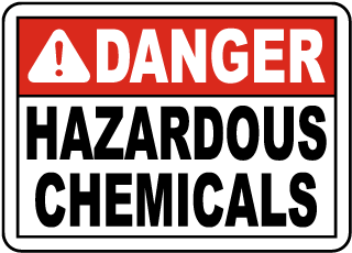 Indiana Pool Chemicals Sign