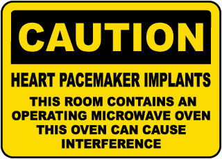 Heart Pacemaker Implants Sign