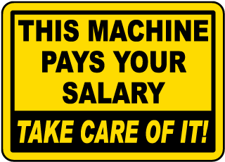 This Machine Pays Your Salary Label