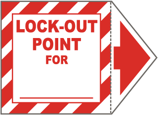 Lock-Out Point For Arrow Label