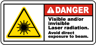 Visible / Invisible Radiation Label