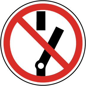 Do Not Alter State of Switch Label