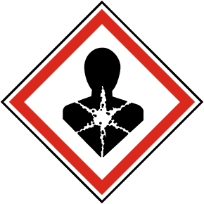 GHS01 Health Hazard Symbol Sign