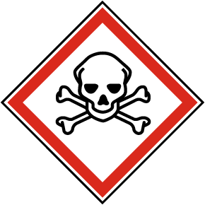 GHS09 Toxic Symbol Sign
