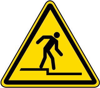 Step Down Warning Label