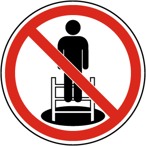 Do Not Enter Confined Space Label