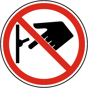 Do Not Switch Off Label