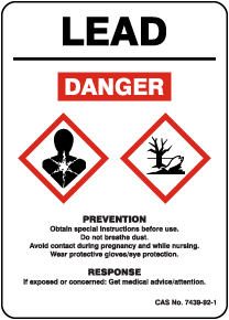 Lead Prevention And Response Sign