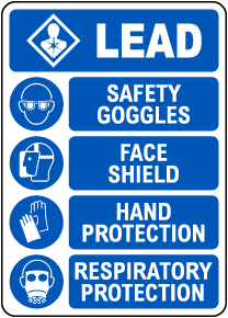 Lead PPE Sign