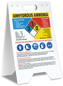 Anhydrous Ammonia Hazardous Material Floor Stand