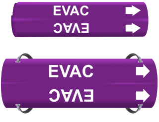 Evac Wrap Around Pipe Marker