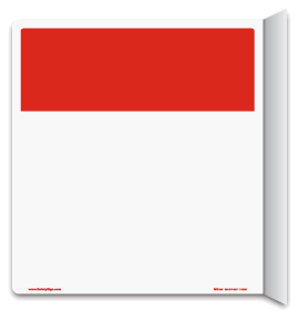 Custom 2-Way Sequential Aisle Sign