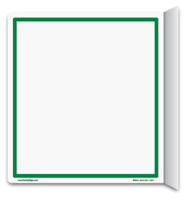 Custom 2-Way Sequential Aisle Sign