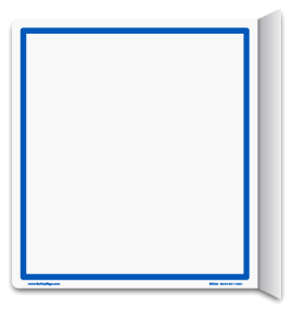 Custom 2-Way Sequential Aisle Sign