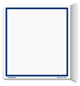 Custom 2-Way Sequential Aisle Sign