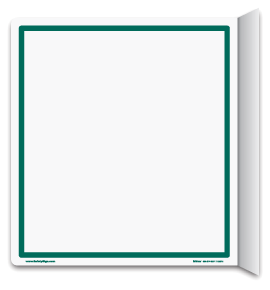 Custom 2-Way Sequential Aisle Sign