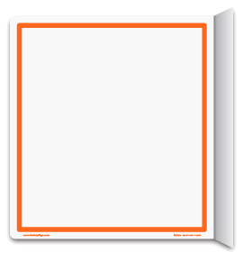 Custom 2-Way Sequential Aisle Sign