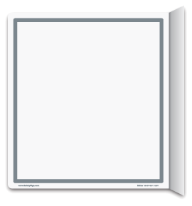 Custom 2-Way Sequential Aisle Sign