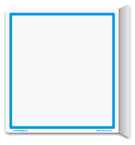 Custom 2-Way Sequential Aisle Sign