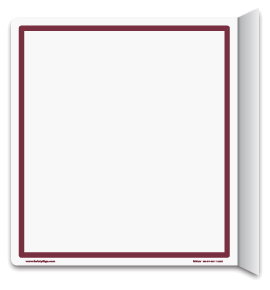 Custom 2-Way Sequential Aisle Sign