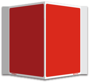 Custom 3 Way Aisle Signs