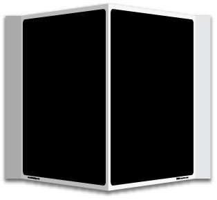 Custom 3 Way Aisle Signs