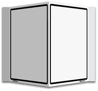 Custom 3 Way Aisle Signs