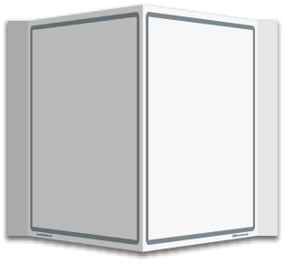 Custom 3 Way Aisle Signs