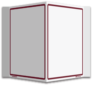 Custom 3 Way Aisle Signs