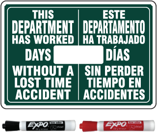 Bilingual This Department Has Worked Scoreboard