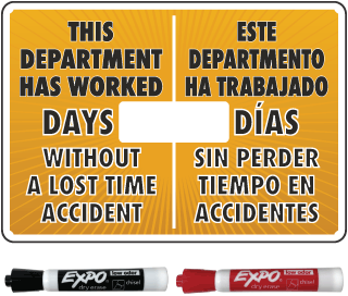 Bilingual This Department Has Worked Scoreboard