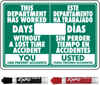 Bilingual This Department Has Worked Scoreboard