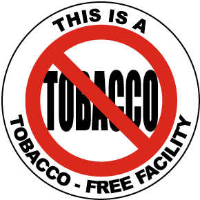 This Is A Tobacco Free Facility Label