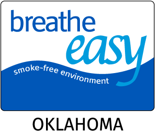 Oklahoma No Smoking Sign